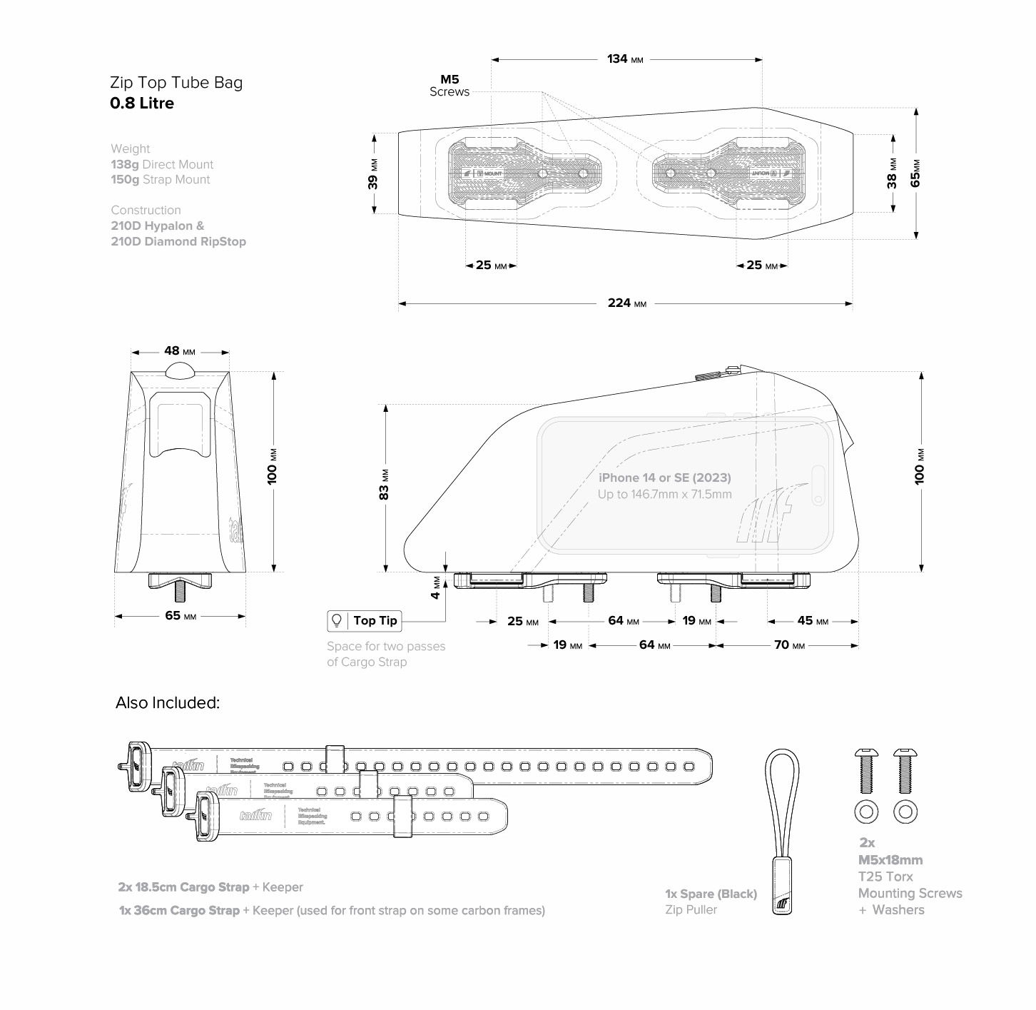 top tube pack image