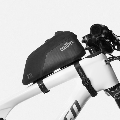 fitting a tailfin top tube bag using long strap 