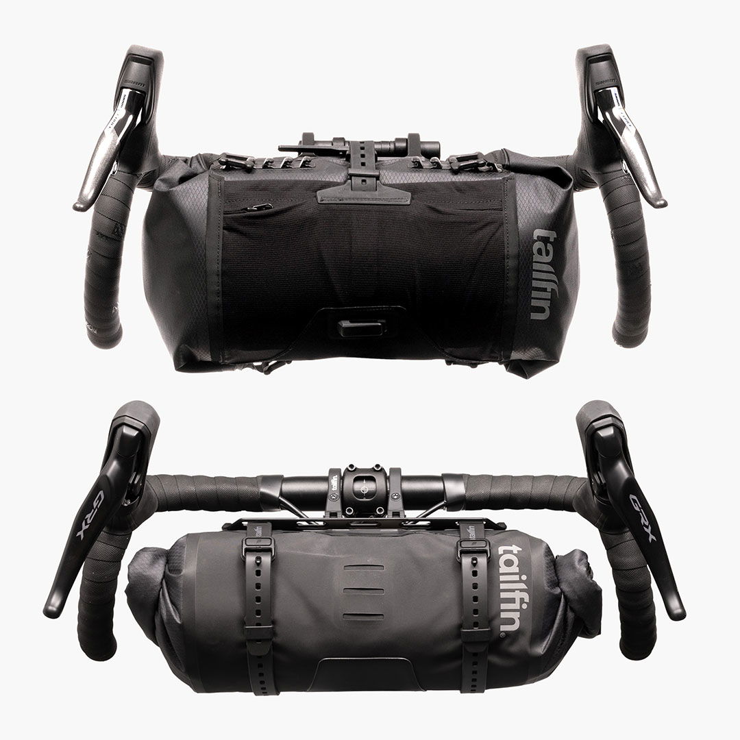 Bar Bag System vs Bar Cage - Tailfin Cycling