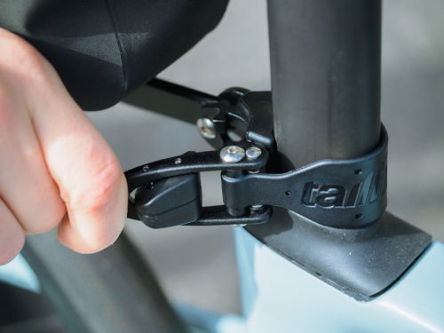 attaching the seatpost connector to a seat post