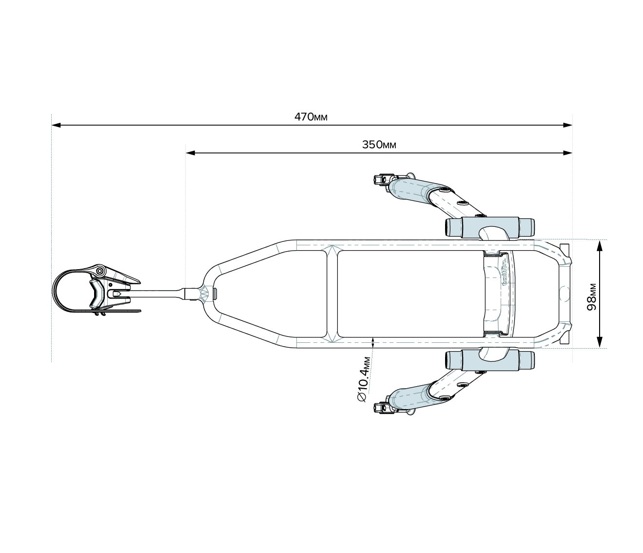 Journey Rack Tailfin With Mounts Spec 1 3@2x 100