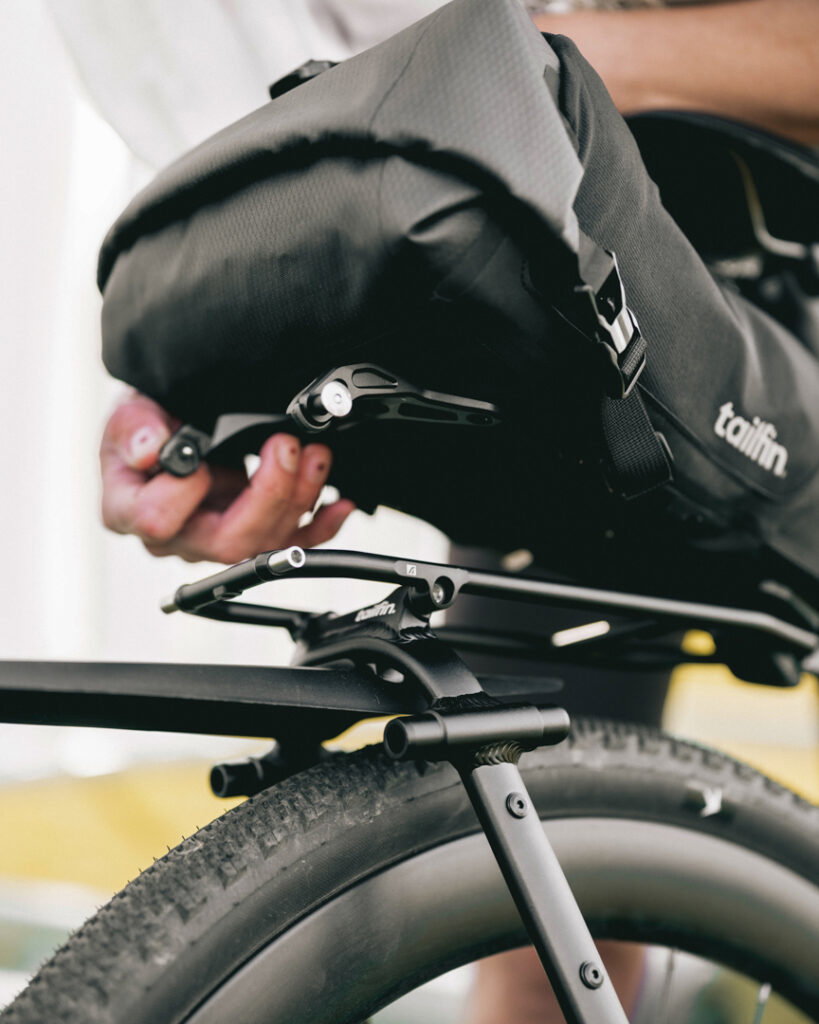 tailfin-journey-pannier-rack-with removeable speedpack top bag