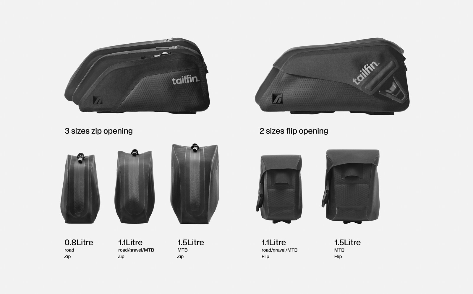 Tailfin Top Tube Bag All