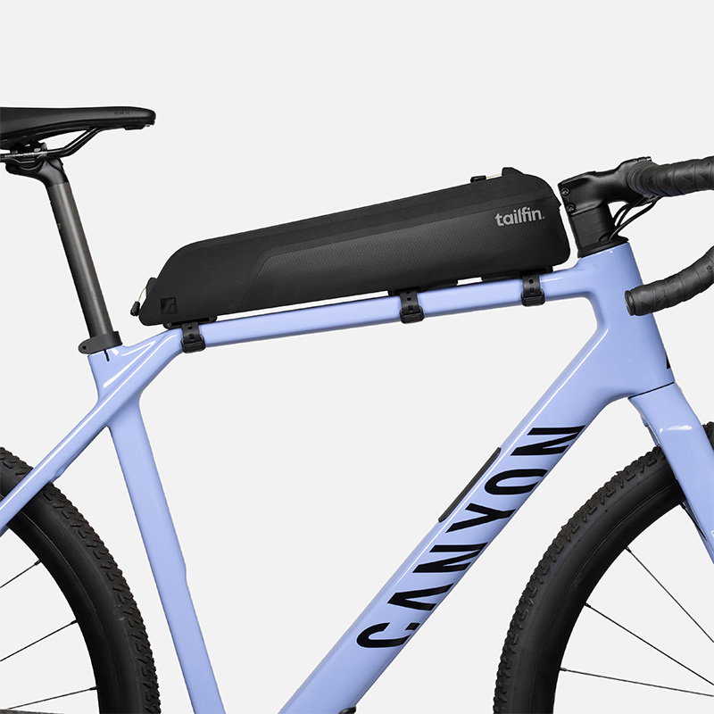 Tailfin Long Top Tube Bag Gravel 2.2l